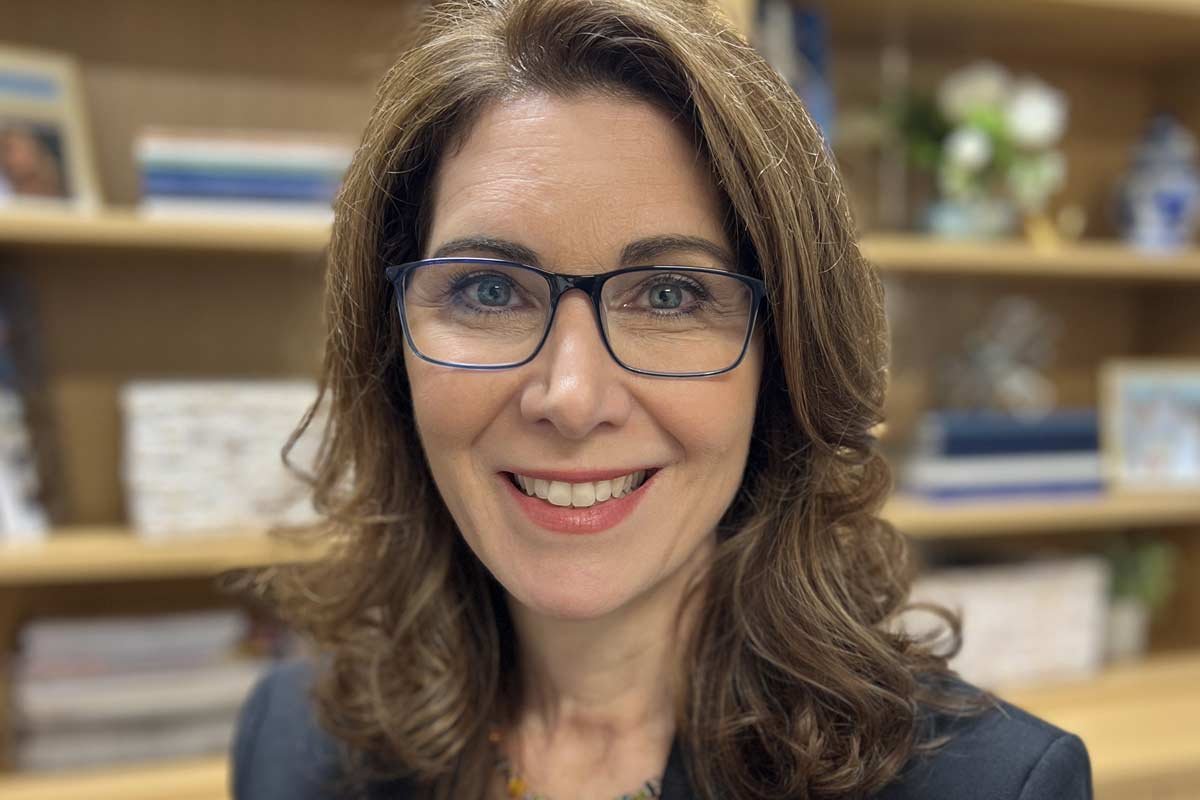 Portrait of Dr. Christy Matthews in the testing center